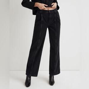 Madewell The Perfect Vintage Wide-Leg Jean: Seam Edition Size 24 NN486
